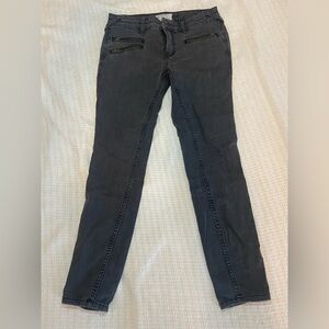 Free People Black Skinny Jeans Size 27